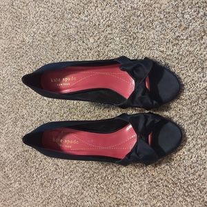 Kate Spade satin bow pump